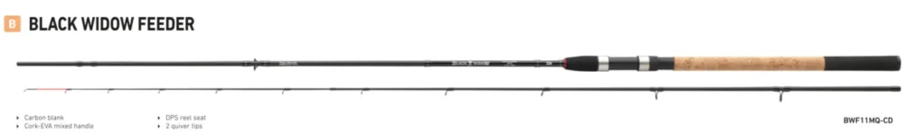 DAIWA QUIVER TIP BLACK WIDOW FEEDER Beställ idag