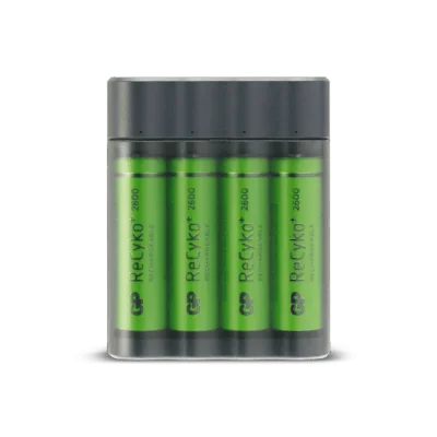 Endast denna vecka GP Charge AnyWay Batteriladdare inkl. Batterier