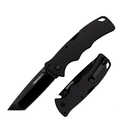 Nyhet Cold Steel Verdict Tanto AUS10A - Svart