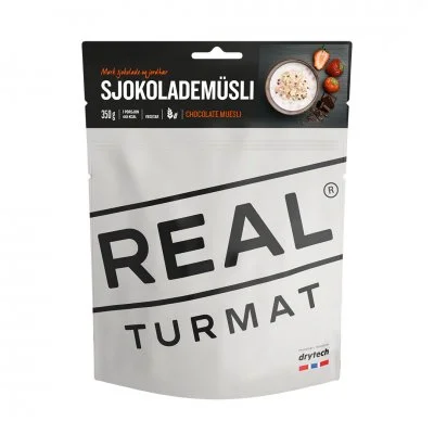 Rabatt REAL Turmat Müsli med Choklad 114g