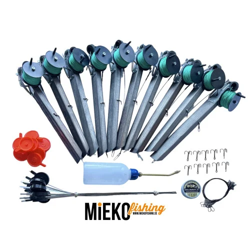 Begränsat antal Angeldon BLACK LINE med WM-mekanismen 3-krok komplett sats 10-pack