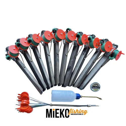 Fri frakt Angeldon med WM-mekanismen angelkrok komplett sats 10-pack