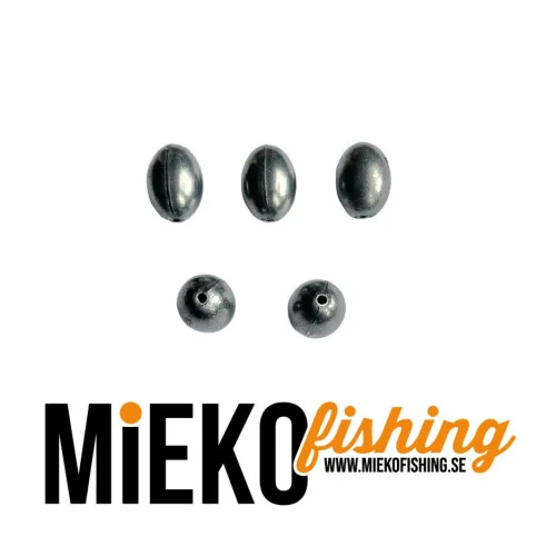 Trygg betalning Blyfritt kulsänke med hål - 10 gram (5-pack)