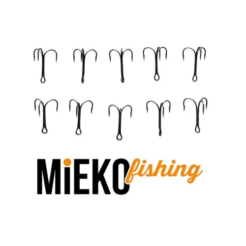 Trekrok Mustad storlek 2 - 10 st Sista chansen