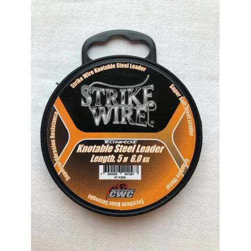 Beställ idag Strike Wire Leader - Knotable Steel Leader 5m 6kg