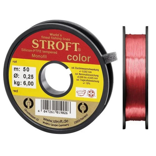 Premium Stroft Red 50 m - 0,16 mm