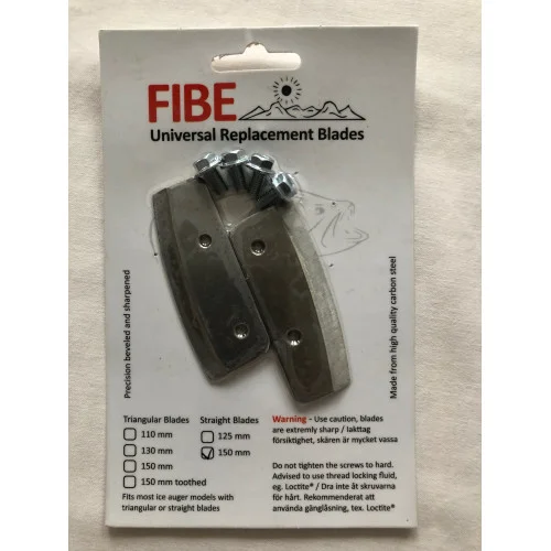 Fibe Universal Reservskär Raka - 150mm Snabb leverans