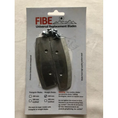 Fibe Universal Reservskär Raka - 200mm Rabatter