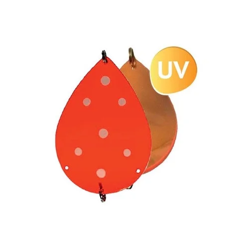 Søvik DividalsBlinken 70mm - UV Fluo Orange/Koppar (Rödingblänke) Köp online