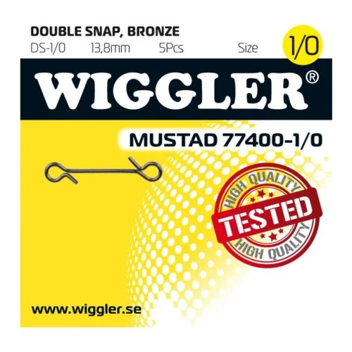 Beställ idag Wiggler Dubbel Snap, Bronze