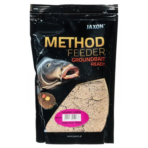 Jaxon Mäskblandning 750 gr - Garlic (Method Feeder Groundbait) Expressleverans