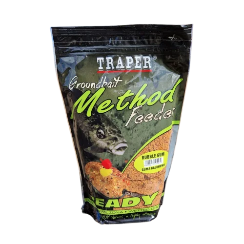 Traper Groundbait - Bubblegum 750 gr Mäskblandning risnedsättning