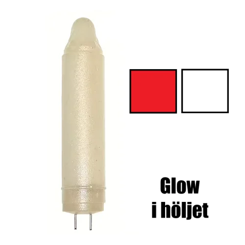 BG Blinkpirk Dubbelblink - Röd/Vit Lägg i varukorgen
