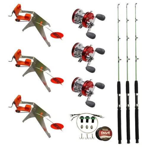 Begränsat antal Ismeteset Gädda 1 (vänster, medium) - All Inclusive (3-pack)