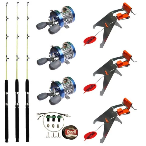 Billigare Ismeteset Gädda/Gös 2 (höger, soft) - All Inclusive (3-pack)