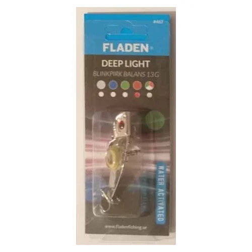 Snabb frakt Fladen Blinkpirk Balans 13 gr - Silver