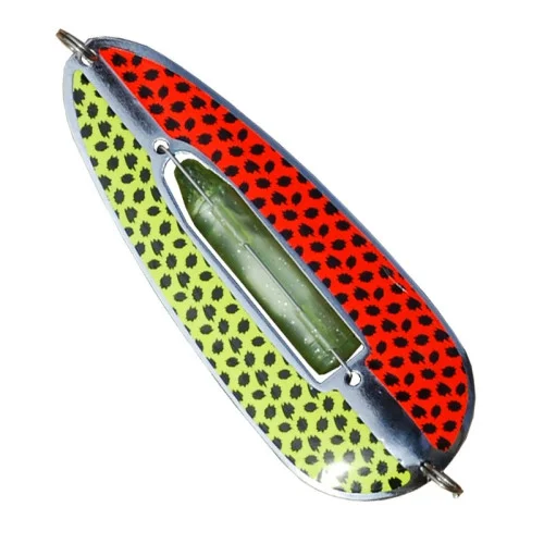 Wiggler Muskus Blinkpirk 114mm - Silver/Röd/Gul Begränsat antal