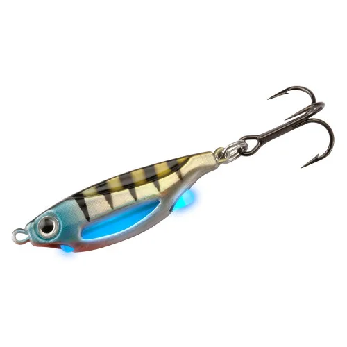 13 Fishing Flash Bang Jigging Rattle Spoon 11g Cosmic Perch Erbjudandepris