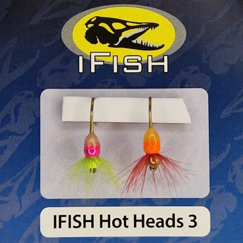 risnedsättning IFISH Hot Heads 3 - Pimpelkrok (2-pack)