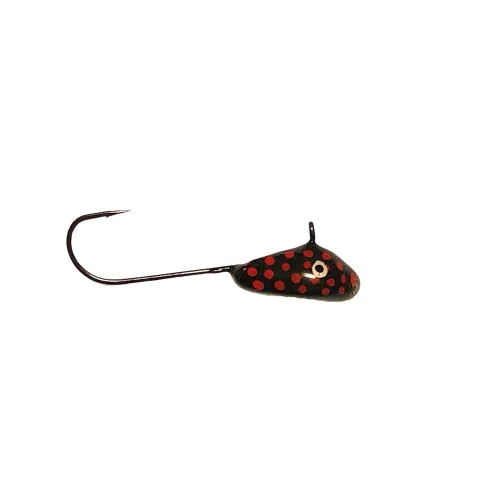 JB Mormyska Stor - Black with Red Dots Snabb leverans