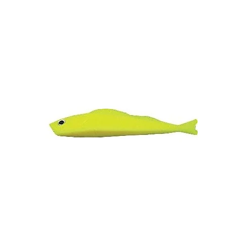 Billig Jaxon Pimpeljigg 6,5cm Dropshot, 5-pack - Gul
