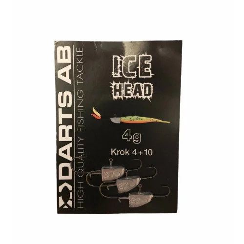 Darts Slimline Ice Head 4g krok 4+10 (3-pack) Reapris