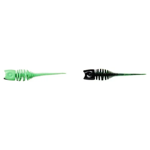 Rainbow Trout W. Garlic - UV Green/Black (10-pack) Rabatter