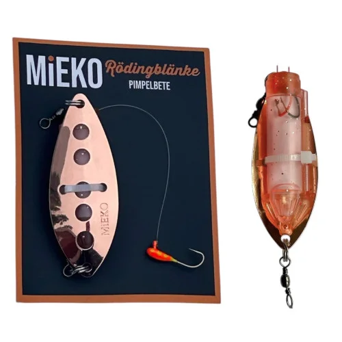 Erbjudande Mieko Rödingblänke - Koppar med Mormyska Scandi Fluo Orange