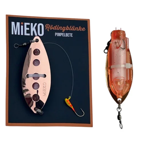 Mieko Rödingblänke - Koppar med Mormyska Scandi Fluo Gul Beställ nu