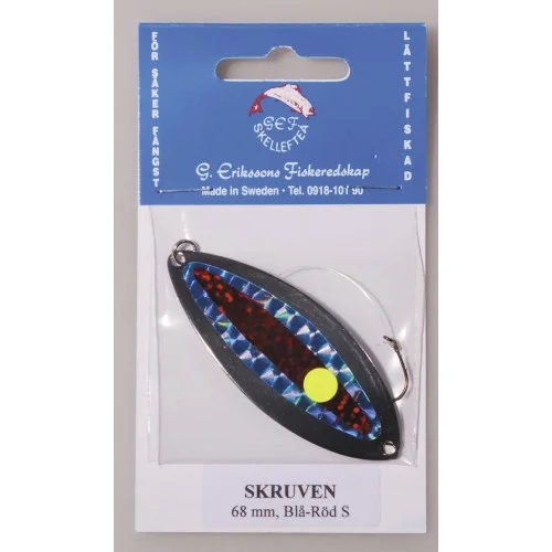 Trygg betalning G. Erikssons Skruven 68 mm - Silver/Blå/Röd