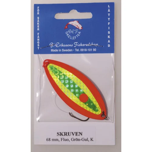 Snabb leverans G. Erikssons Skruven 68 mm - Orange/Gul/Grön