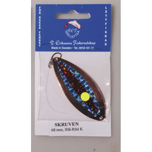 Fynd G. Erikssons Skruven 68 mm - Koppar/Blå/Röd