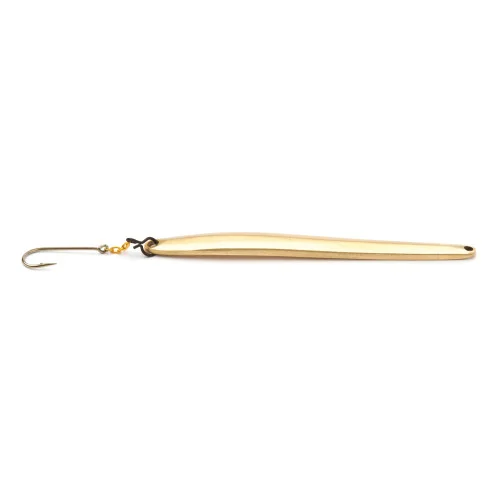 Asseri Smolt Vertikalpirk 70 mm - Guld Fynd