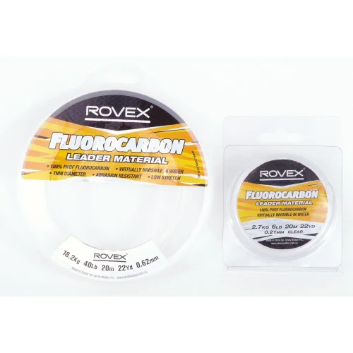 Rovex Fluorocarbon, 0,52mm 20m Expressleverans