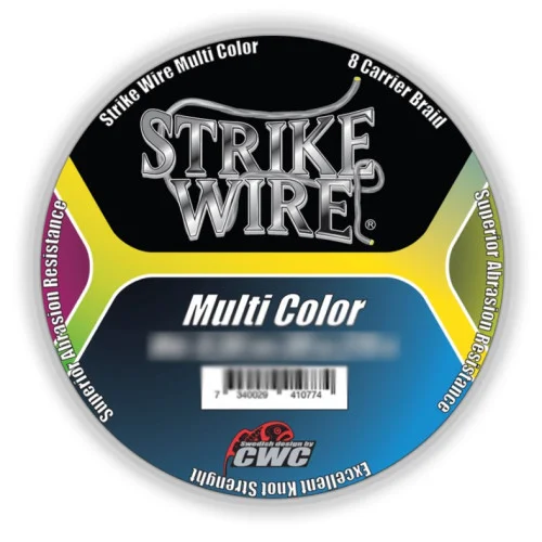 Lågt pris Strike Wire Multi Color X8 Flätlina 275 m - 0,41 mm