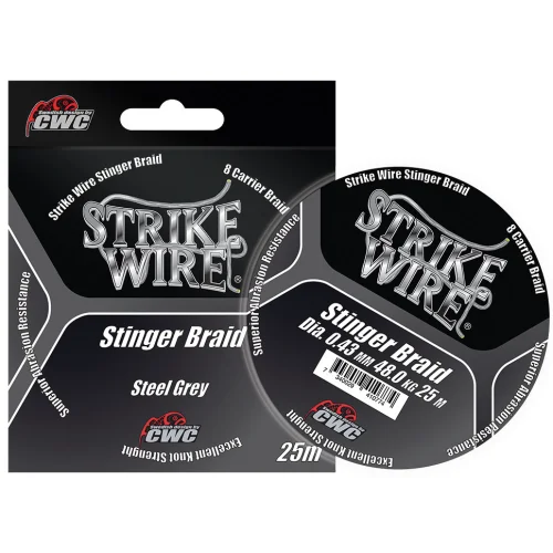 Nyhet Strike Wire Stinger Braid 0,43 mm - 25 m