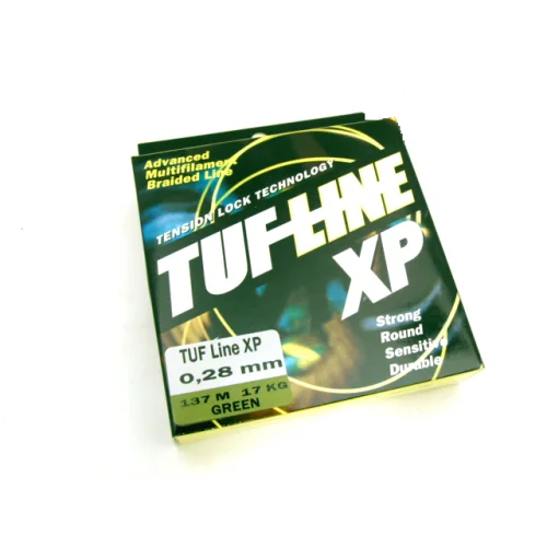 I lager Spunnen lina Tuf Line XP, grön, 274 m, 0,28 mm