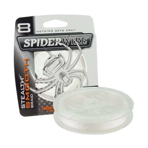 Erbjudande SpiderWire 0,07mm Stealth Smooth braid 8 - Translucent 150m