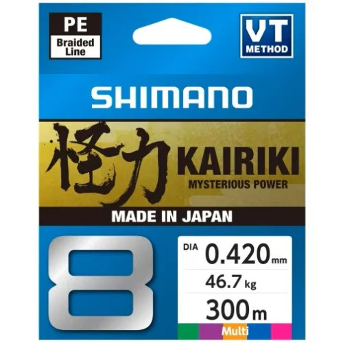 Shimano Kairiki-8, 0,420mm/46,7kg - 300m (Multi) Begränsat erbjudande