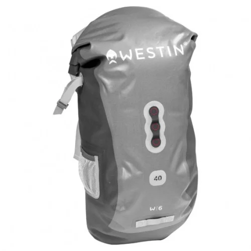 W6 Roll-Top Backpack 40L - Silver/Grey Begränsad tid