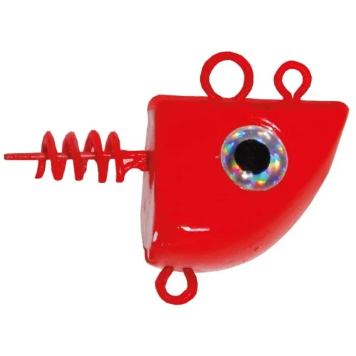 Rabatt Wiggler Trac Head Jiggskalle Röd - 40 gr