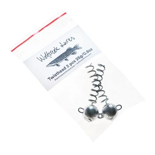 Wolfcreek Twisthead 2-pack - 25g Snabb frakt