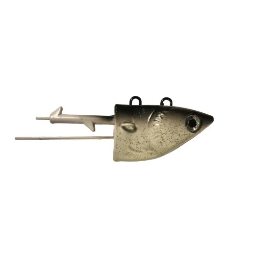 Mieko Predator Jighead 400 gr - Svart/lys Expressleverans
