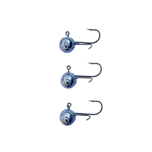 Utförsäljning Jiggskallar 6g Krok 6 Black Slim Micro (3-pack)