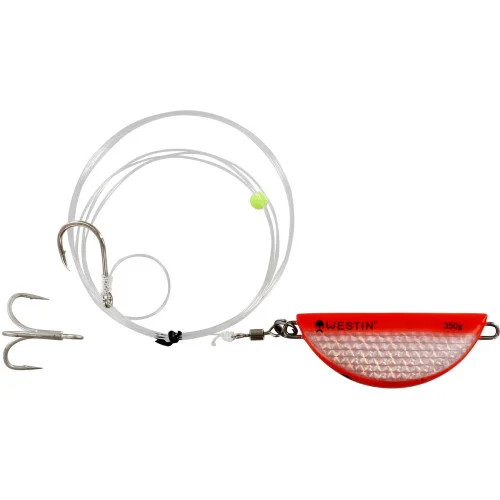 Halibut Anti Twist Rig 550 gr - Orange Flash Endast idag