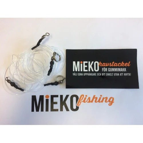 Mieko havsfisketackel gummimakk 2-pack Erbjudandepris