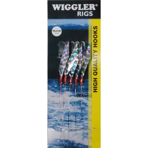 Extra rabatt Wiggler Häcklor Silver Flasher 3/0