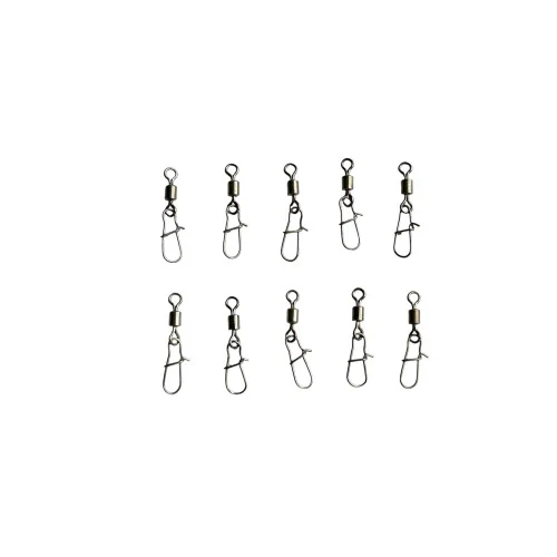 AGS Strong Snap&Swivel Stl 22 - 6 kg (10-pack) - Beteslås Handla nu