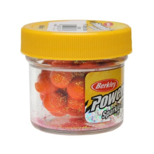 PowerBait Floating Sparkle Power Eggs - Fluo Orange Scales Kundfavorit