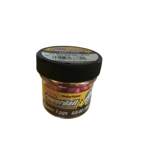 PowerBait Floating Magnum Power Eggs Garlic- Purple Pink Billig